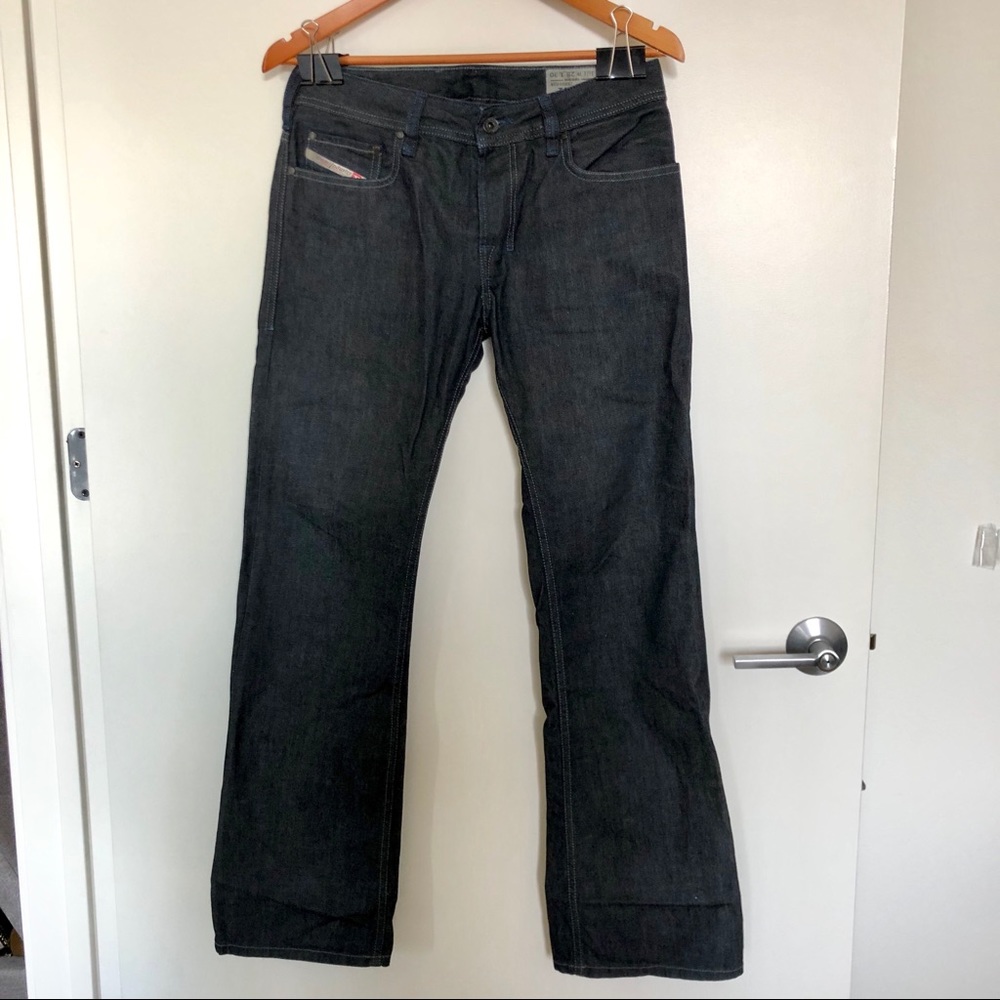 Diesel Zatiny Bootcut Dark Wash Blue Jeans - 28/30